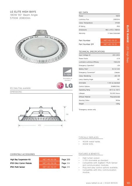 NET LED CATALOGUE 2017_low res