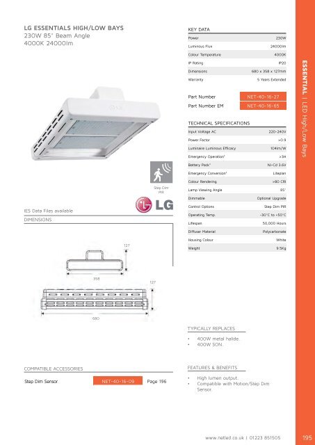 NET LED CATALOGUE 2017_low res