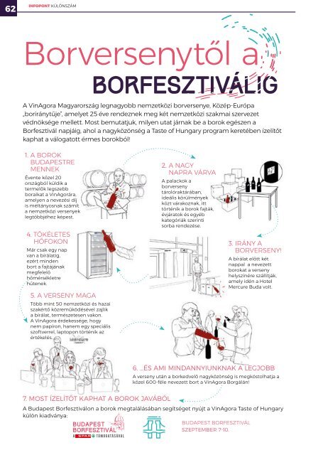 Budapest Borfesztivál InfoPont különszám