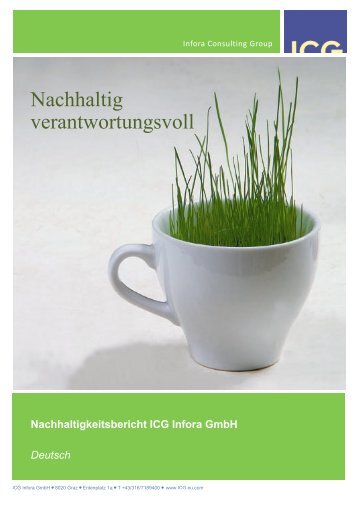 Nachhaltigkeitsbericht 2011 - ICG Integrated Consulting Group