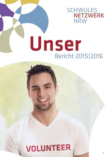 Jahresbericht 2015-2016 Schwules Netzwerk NRW