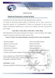 CATALOGO  de SERVICIOS D.F. SOLUCIONES INFORMATICAS INTELIGENTES