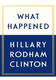 Preview What Happened - Hillary Rodham Clinton