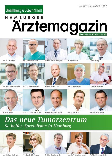 Hamburger Ärztemagazin Sonderausgabe Krebs