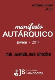 Manifesto Autárquico 2017 - JS Almodôvar