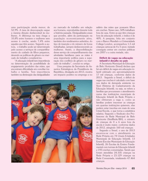 Revista Elas por elas 2014