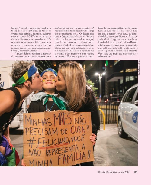 Revista Elas por elas 2014