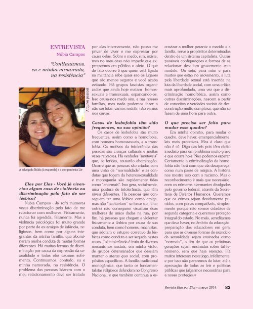 Revista Elas por elas 2014