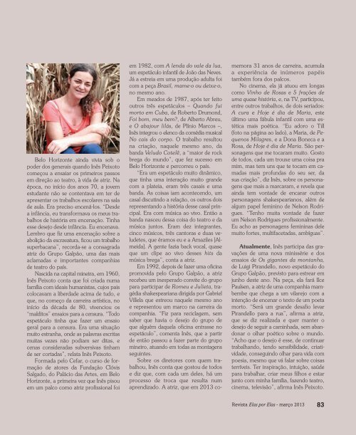 Revista Elas por elas 2013