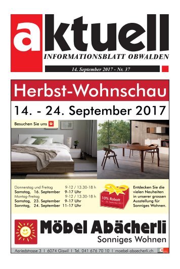 Aktuell Obwalden 37-2017