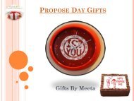 Online Propose Day Gifts