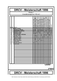 Meisterschaft 1996 - DRCV