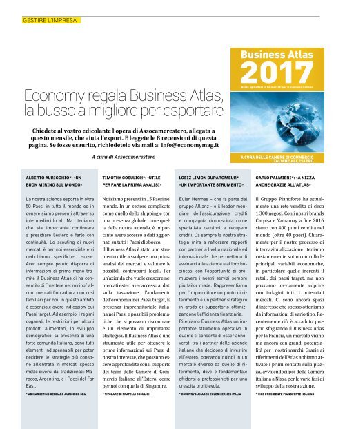 Economy Luglio 2017