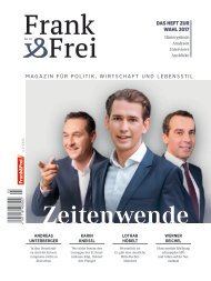 Leseprobe Magazin Frank&Frei 03/2017