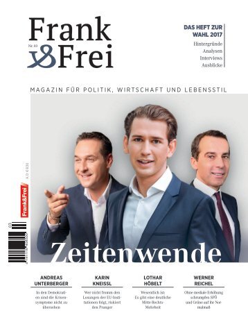 Leseprobe Magazin Frank&Frei 03/2017
