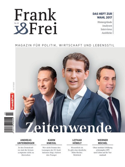 Leseprobe Magazin Frank&Frei 03/2017