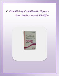 Pomalid 4 mg Pomalidomide Capsules