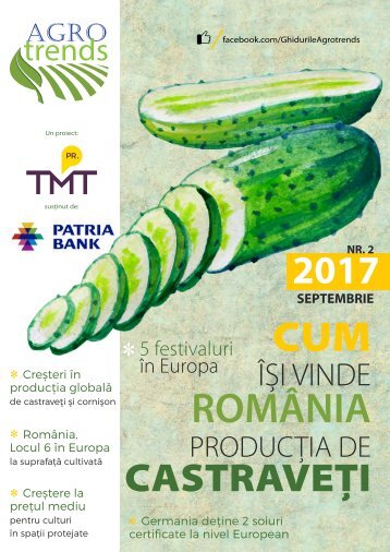 CUM ÎȘI VINDE ROMÂNIA PRODUCȚIA DE CASTRAVEȚI