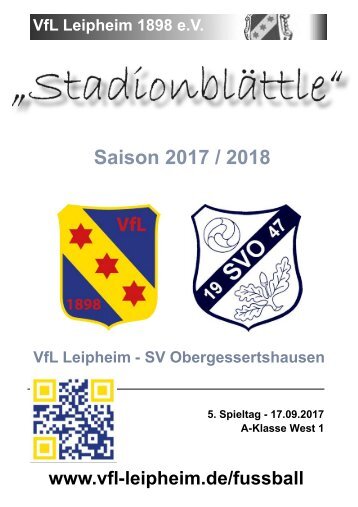 Stadionblaettle_5_Spieltag_SV_Obergessertshausen