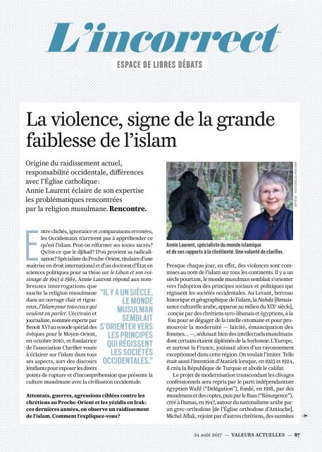 Valeurs Actuelles