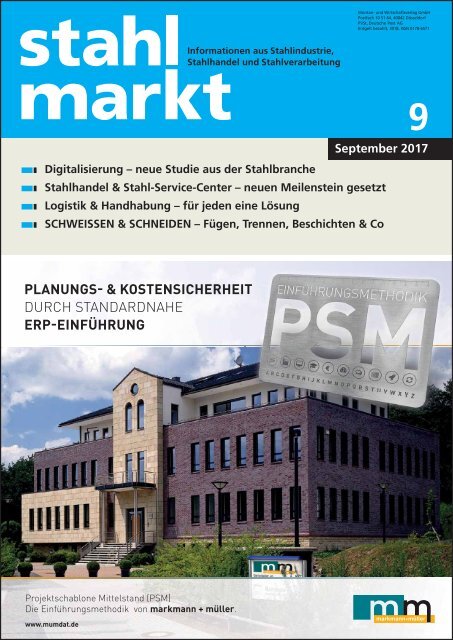 stahlmarkt 09.2017 (September)