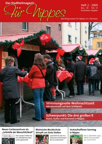 Stimmungsvolle Weihnachtszeit Schwerpunkt: Die ... - Für Nippes eV