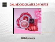 Buy Online  Chocolates Gifts from Giftsbymeeta