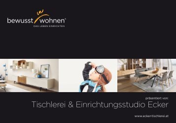 BW Journal 2017 Tischlerei & Einrichtungsstudio Ecker