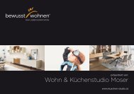 BW Journal 2017 Wohn & Küchenstudio Moser