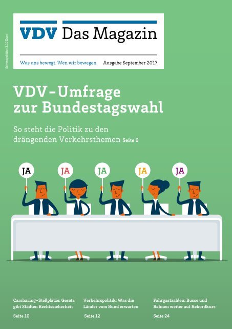 VDV Das Magazin Ausgabe September 2017