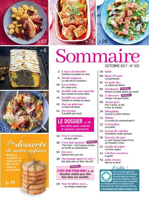 Cuisine Actuelle 10/2017