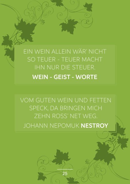 IN VINO VERITAS - WEINZITATE - WEINFREUDE FÜR WEINFREUNDE