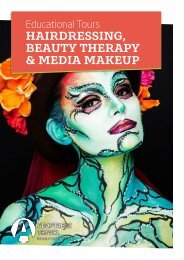 Hair, Beauty & Media Makeup Brochure 2018 by Adaptable Travel