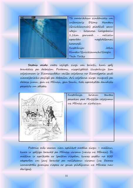 Materiāls/ brošūra "Sapnis par debesīm" - VATP