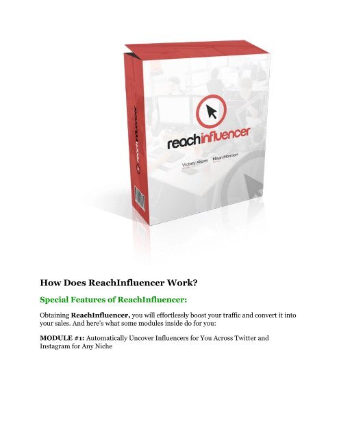 ReachInfluencer Review & ReachInfluencer $16,700 bonuses