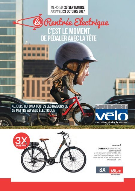 Rentrée Electrique Culture Vélo 2017