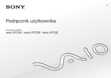 Sony VPCSA3V9E - VPCSA3V9E Istruzioni per l'uso Polacco