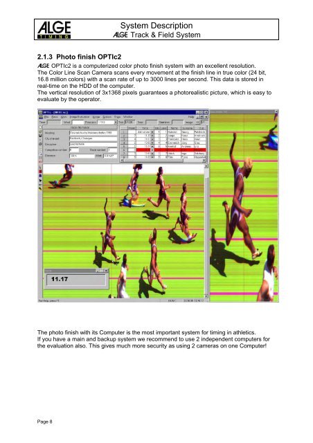 ALGE-TIMING Track & Field