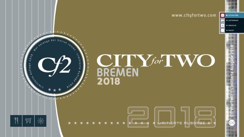 CITYforTWO BREMEN | Limitierte Ausgabe 2018