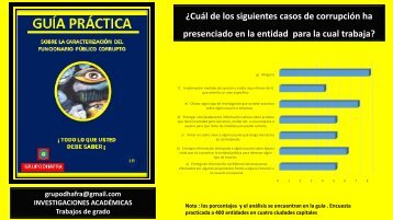 ENCUESTA SOBRE CORRUPCION PÚBLICA EN COLOMBIA 2017-2018