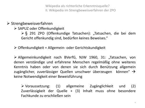 Wikipedia als richterliche Erkenntnisquelle_Hagen_04.03.2017