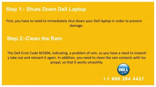 How To Fix Dell Laptop Error Code m1004? 1855-341-4016 Help