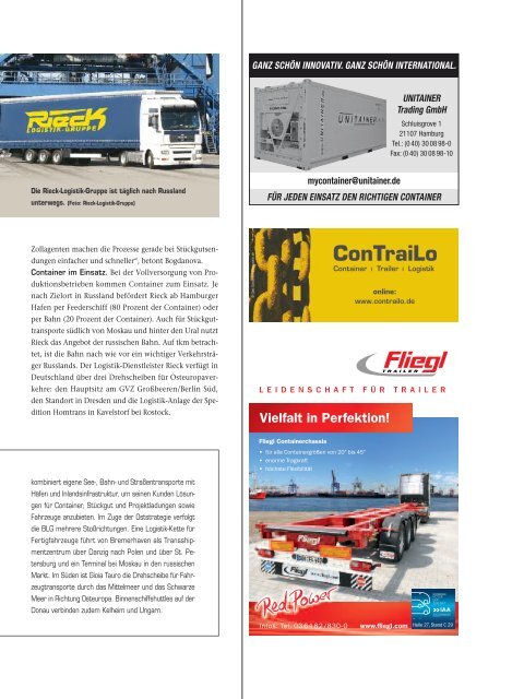 ConTraiLo - NFM Verlag Nutzfahrzeuge Management