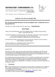 Infobrief 5 LFA Jan08 - Trampolinturnen in Bayern