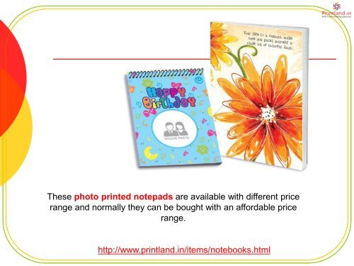 Buy Online Personalized or Customized Notebooks with Photo and Text Printed in India