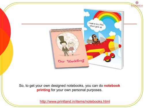 Buy Online Personalized or Customized Notebooks with Photo and Text Printed in India