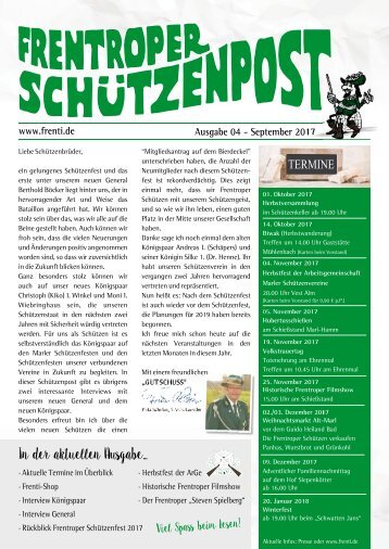 Schützenpost WEB