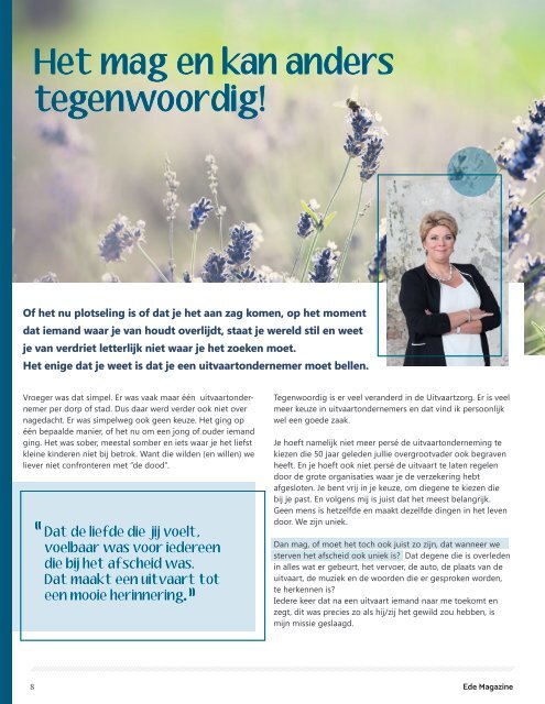 Ede Magazine 2e jaargang nummer 1