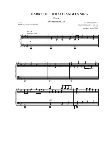 (SATB) Hark The Herald Angels Sing [8.5x11PAGE] v2