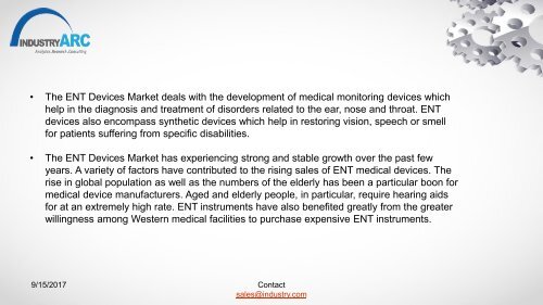 ENT Devices Market